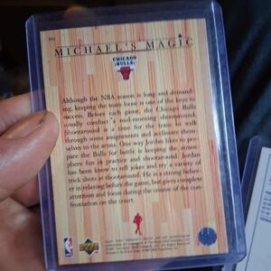 Michael's Magic Trading Card